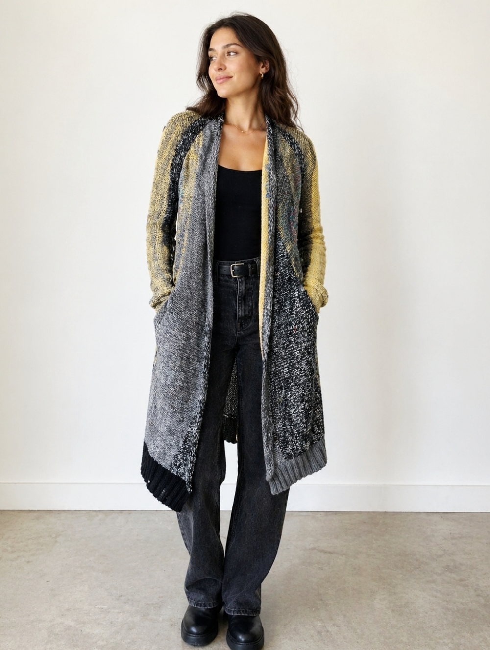Zadig & Volraire Delux Long  Cardigan Sweater. Size M